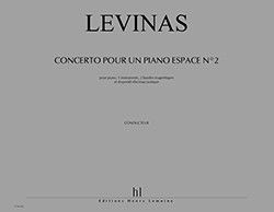 couverture Concerto pour un piano espace n2 Editions Henry Lemoine