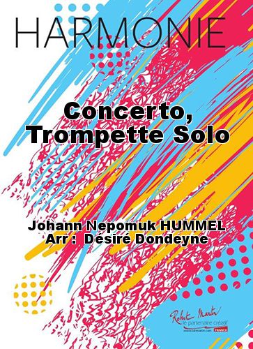 couverture Concerto, Trompette Solo Martin Musique