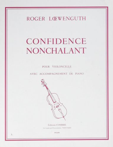 couverture Confidence - nonchalant Combre