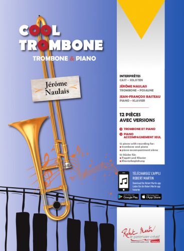 couverture Cool Trombone Editions Robert Martin