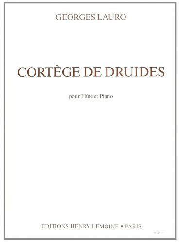 couverture Cortge de druides Editions Henry Lemoine