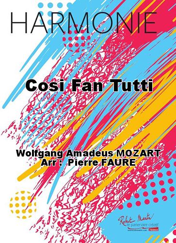 couverture Cosi Fan Tutti Martin Musique