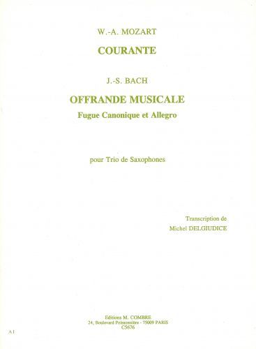 couverture Courante / Offrande musicale Combre