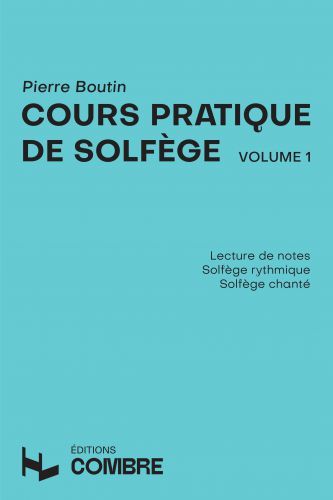 couverture Cours pratique de solfge Vol.1 Combre