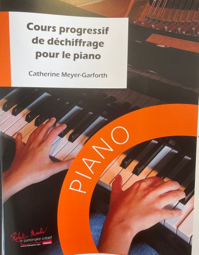 couverture Cours Progressif de Dchiffrage Pour le Piano Editions Robert Martin