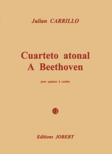 couverture Cuarteto atonal a Beethoven Jobert