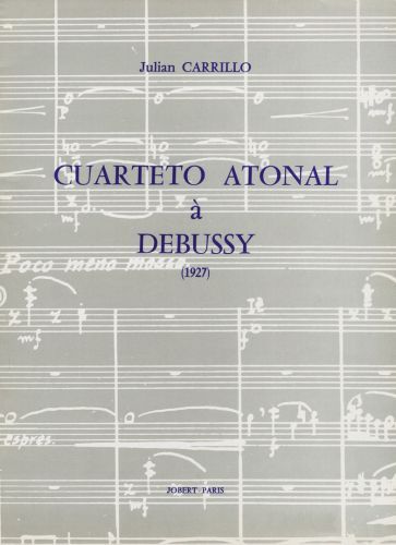 couverture Cuarteto atonal a Debussy Jobert