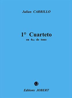 couverture Cuarteto in 1/4 de tono Jobert