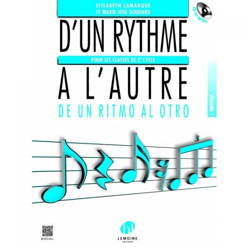 couverture D'un rythme  l'autre 1 Editions Henry Lemoine