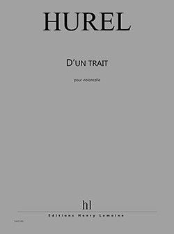 couverture D'un Trait Editions Henry Lemoine