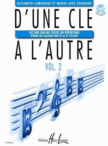 couverture D'une cl  l'autre Vol.2 Editions Henry Lemoine