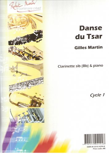 couverture Danse du Tsar Editions Robert Martin