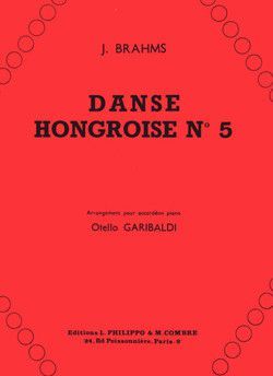 couverture Danse hongroise n5 Combre