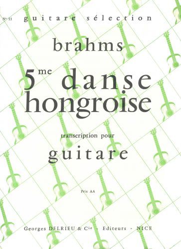 couverture Danse hongroise n5 Delrieu