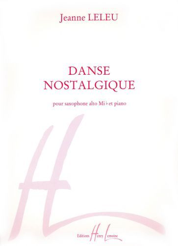 couverture Danse nostalgique Editions Henry Lemoine