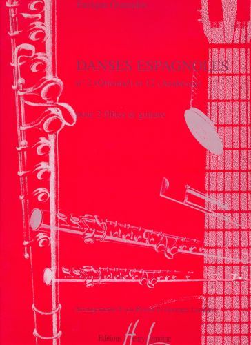 couverture Danses espagnoles n2 Oriental et n12 Arabesca Editions Henry Lemoine