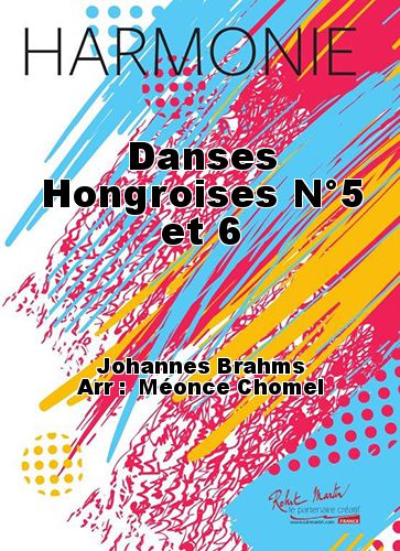 couverture Danses Hongroises N5 et 6 Martin Musique