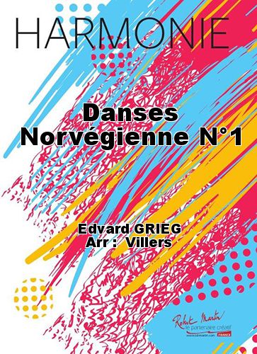 couverture Danses Norvgienne N1 Martin Musique