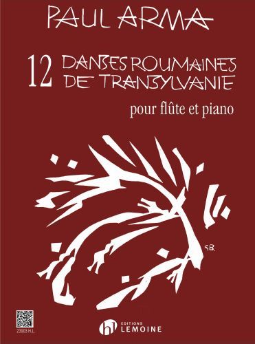 couverture Danses roumaines de Transylvanie (12) Editions Henry Lemoine