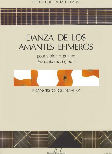 couverture Danza de los Amantes Efimeros Editions Henry Lemoine