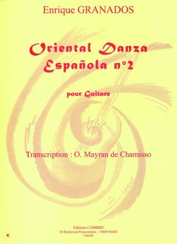 couverture Danza espanola n2 Oriental Combre