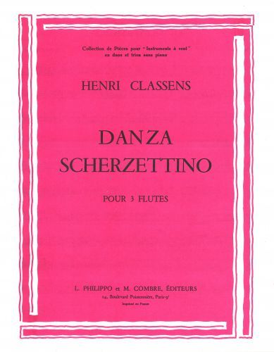 couverture Danza - Scherzettino Combre