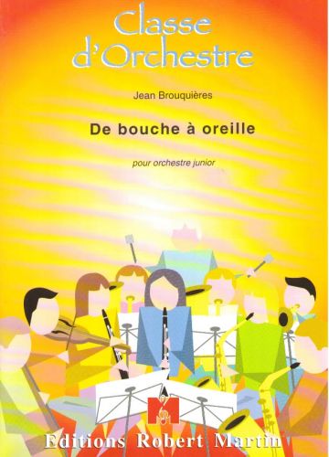 couverture De Bouche  Oreille Clarinette Solo Editions Robert Martin