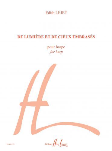 couverture De lumire et de cieux embrass Editions Henry Lemoine