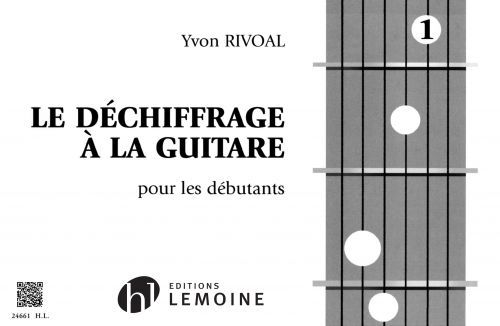 couverture Dchiffrage  la guitare Vol.1 Editions Henry Lemoine