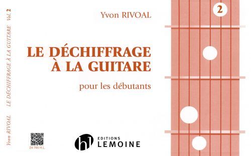 couverture Dchiffrage  la guitare Vol.2 Editions Henry Lemoine