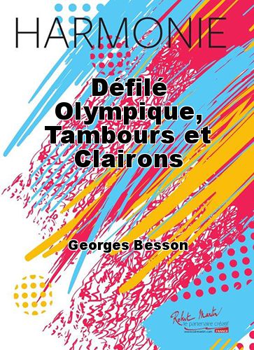 couverture Dfil Olympique, Tambours et Clairons Martin Musique