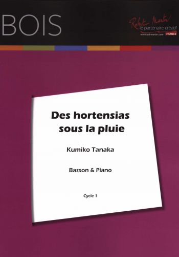 couverture DES HORTENSIAS SOUS LA PLUIE Editions Robert Martin