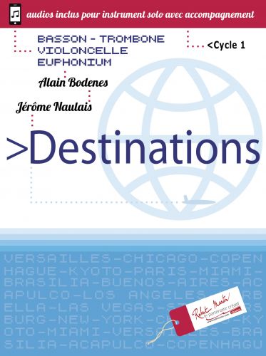 couverture Destination Ut Clef de Fa Editions Robert Martin