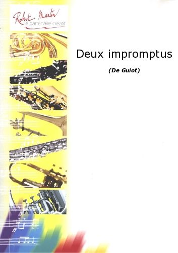 couverture Deux Impromptus Editions Robert Martin