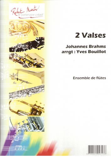 couverture Deux Valses Editions Robert Martin
