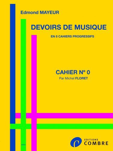 couverture Devoirs de musique cahier 0 Combre