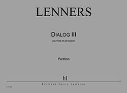 couverture Dialog III Editions Henry Lemoine