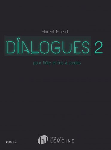 couverture Dialogues 2 Editions Henry Lemoine