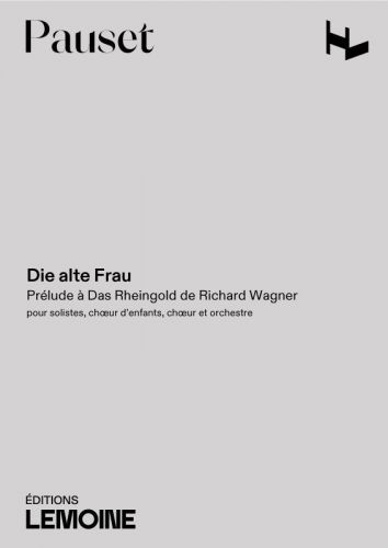 couverture Die alte Frau Editions Henry Lemoine