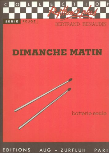 couverture Dimanche Matin Editions Robert Martin
