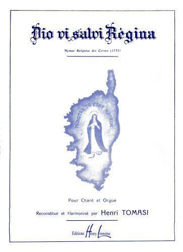 couverture Dio vi Salvi Regina Editions Henry Lemoine