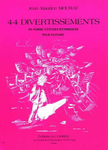 couverture Divertissements en forme d'tudes rythmiques (44) Combre