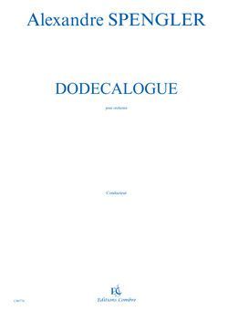 couverture Dodcalogue Combre