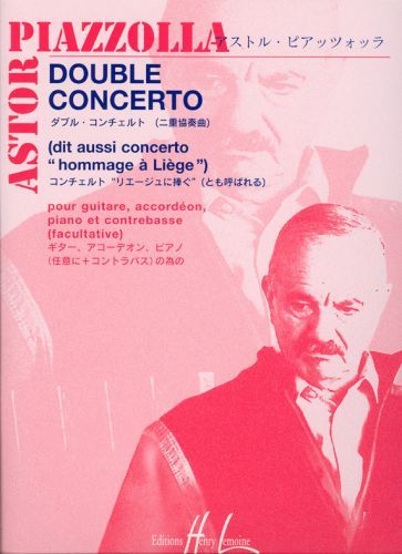 couverture Double concerto Editions Henry Lemoine