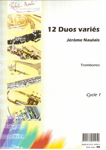 couverture Douze Duos Varis Editions Robert Martin