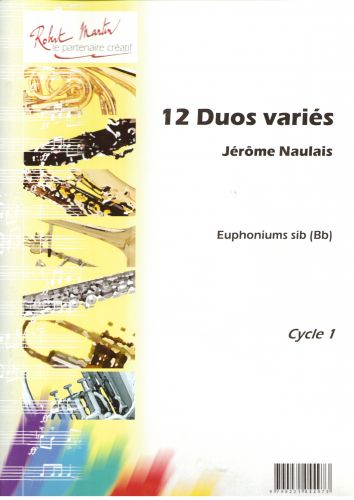 couverture Douze Duos Varis (Version Bb) Editions Robert Martin