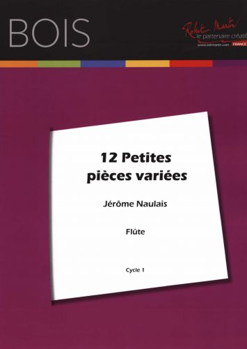 couverture Douze Petites Pices Varies Editions Robert Martin