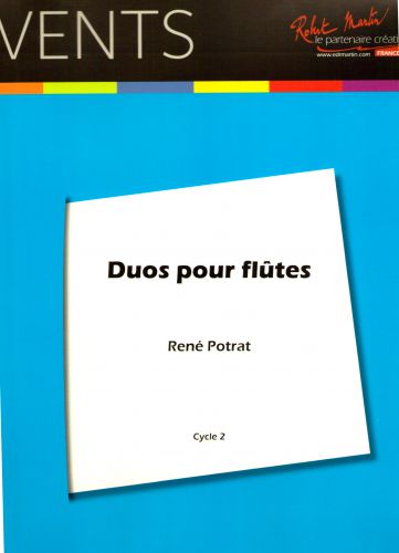 couverture DUOS POUR FLUTES Editions Robert Martin