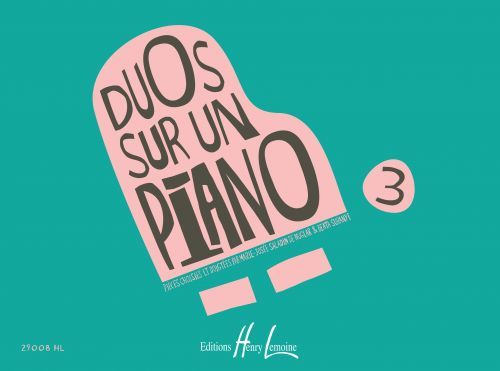 couverture Duos sur un piano Vol.3 Editions Henry Lemoine