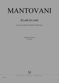 couverture Eclair de Lune Editions Henry Lemoine